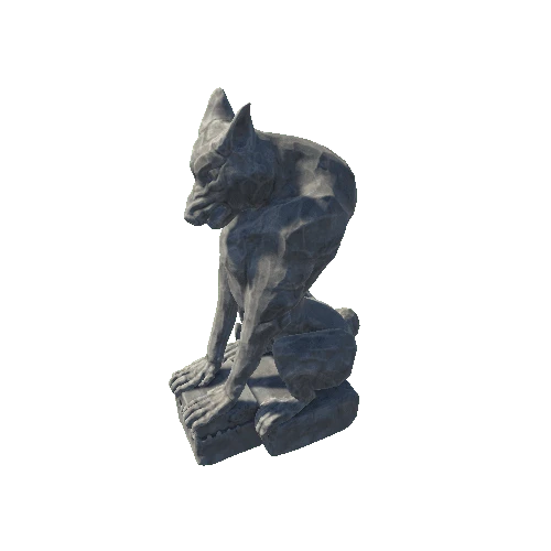Stone2_Full_Statue_of_a_Wolf_S_Bs (6)